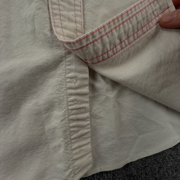 Brooks Brothers White Pink Small Button Up Shirt Men Supima Cotton Long Sleeve - Picture 11 of 16